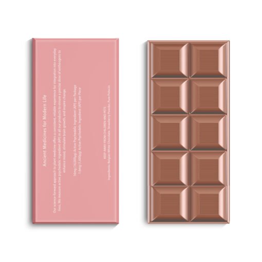 Strawberries & Cream Chocolate Bar | 4 Grams - Image 2